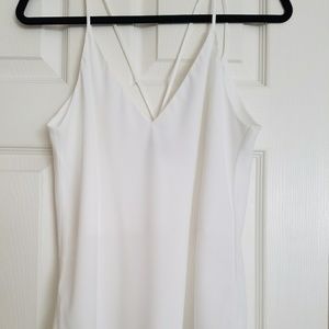 Forever  21 white sheer top